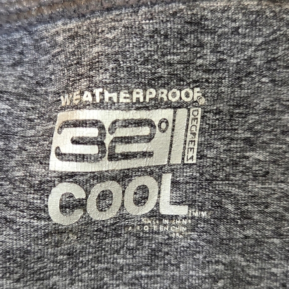 Weatherproof Women's Heather Gray Tank Top With Adjustable Toggles Size L - Picture 5 of 5